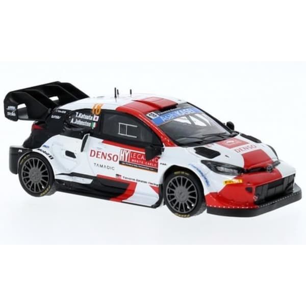 Miniatyrer monterade - IXO - Toyota 2022 Katsuta - 1/43 - Vit - Rally WRC