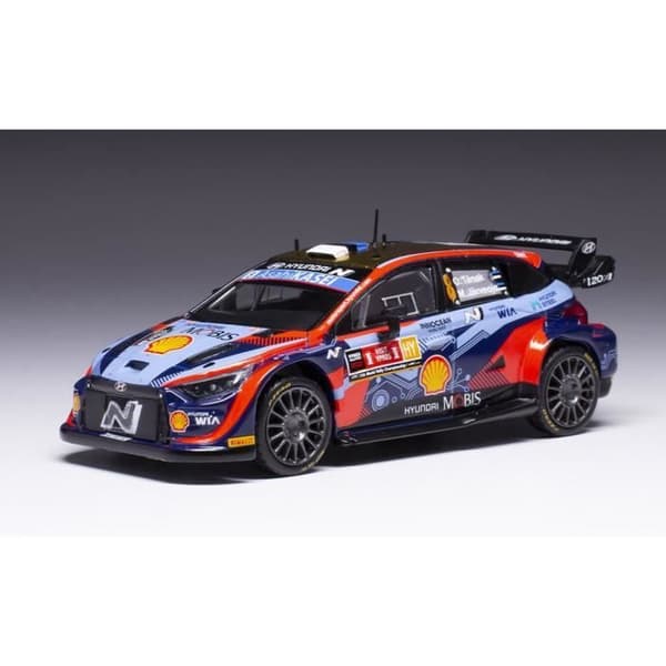Miniatyrer monterade - IXO - Hyundai i20 Rally 1 - 1:a Rallye d'Ypres - 1/43 - WRC