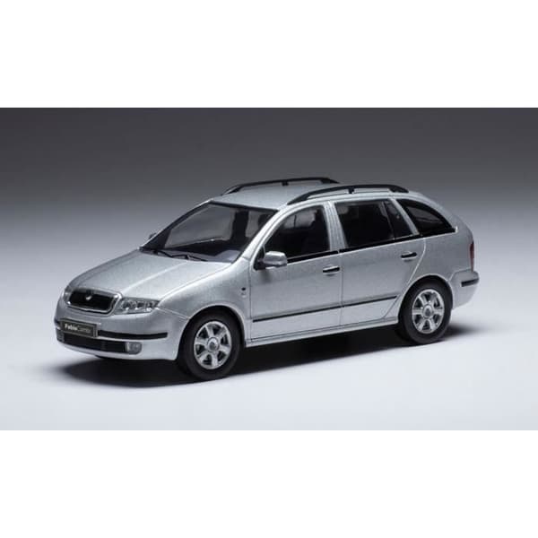 Monterade miniatyrer - Skoda Fabia D Grey 2000 1/43 IXO