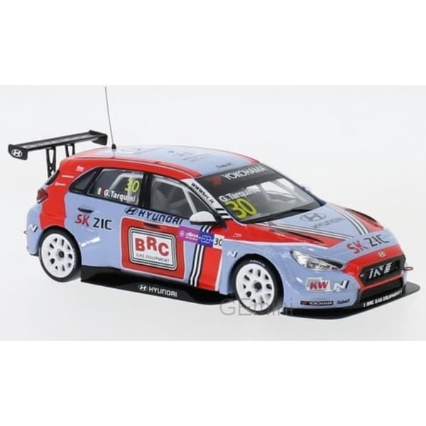 Monterade miniatyrer - Hyundai 2018 Tarquini 1/43 IXO