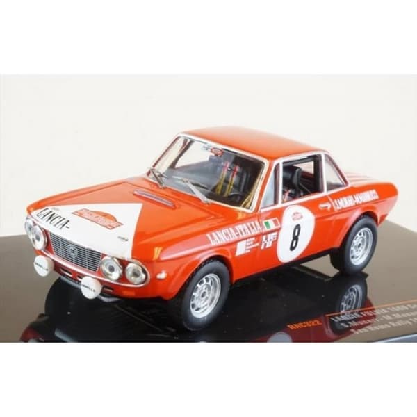 Miniatyrer monterade - IXO - Lancia 1972 Munari - 1/43 - Fulvia 1600 Coupe HF San Remo - Orange