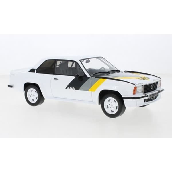 Monterade miniatyrer - Opel Ascona B 400 White Deco 1982 1/18 IXO