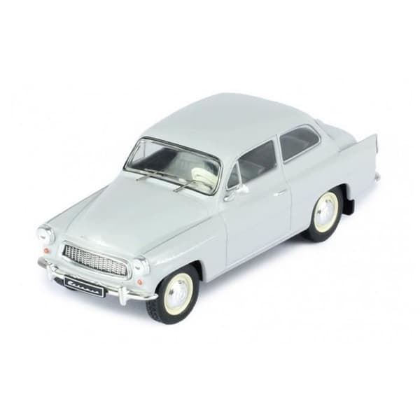 Miniatyrer monterade - IXO - Skoda Octavia 1963 - Färg Grå - Skala 1/43 - För vuxna