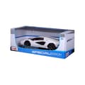 Miniatyrbild 4 av 4: Modellbil - MAISTO - Lamborghini Countach LPI 800-4 - Vit - Interiör - 14 år