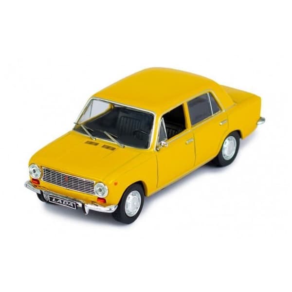 Monterade miniatyrer - Lada 1200 Yellow 1970 1/43 IXO