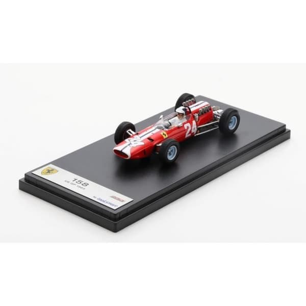 Miniatyrer monterade - Looksmart - Ferrari 1965 Bondurant - Skala 1/43 - Röd - Formule 1