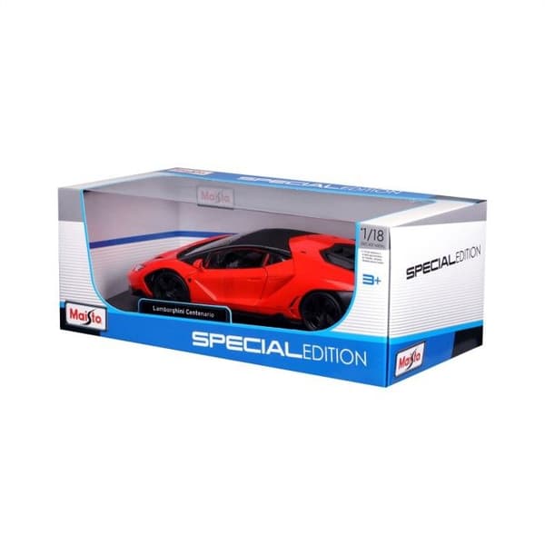 Monterade miniatyrer - Lamborghini Centenario Orange 1/18 Maisto