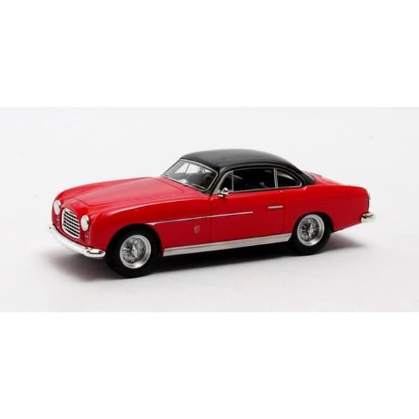 Monterade miniatyrer - Ferrari 212 Inter coupe Juan Peron Ghia Röd / Svart 1952 1/43 Matrix