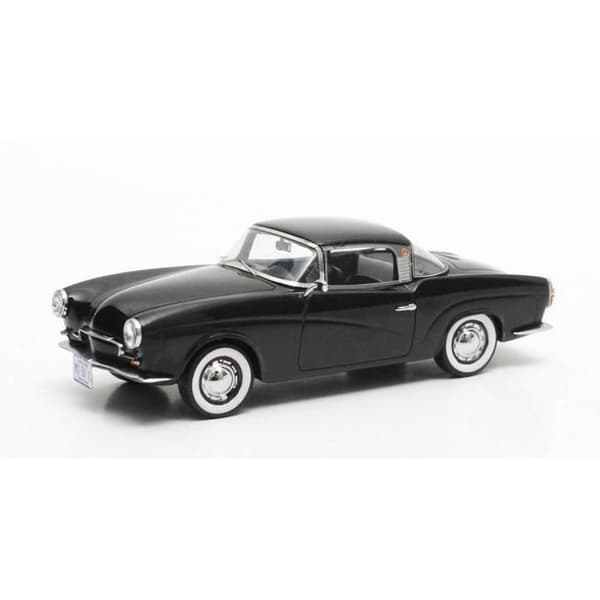 Monterade miniatyrer - Volkswagen Rometsch Lawrence coupe svart 1959 1/43 Matrix