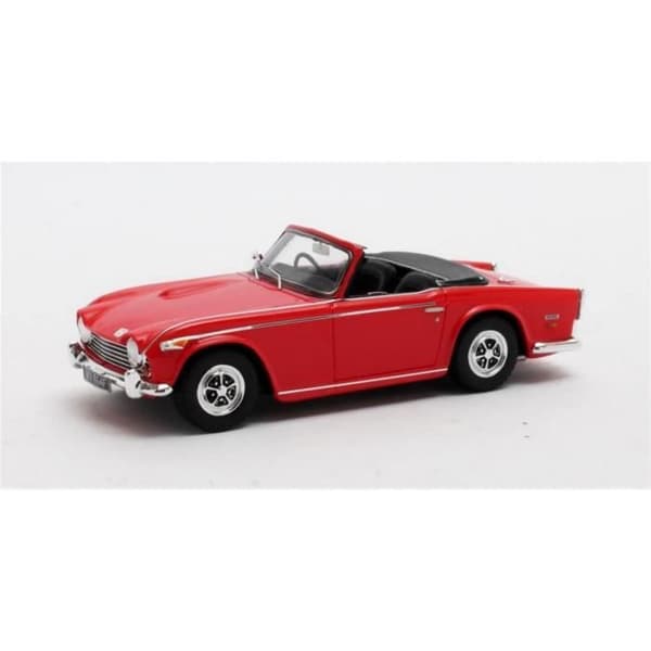 Monterade miniatyrer - Triumph TR5 p.i. cabriolet röd 1968 1/43 Matrix