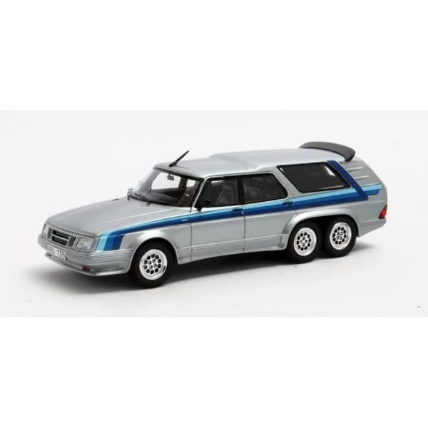 Monterade miniatyrer - Saab 906 Turbo Concept - Silvermetallic 1984 1/43 Matrix