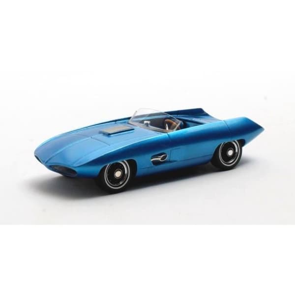 Monterade miniatyrer - Pontiac Vivant 77 Adams Blue Metallic 1965 1/43 Matrix