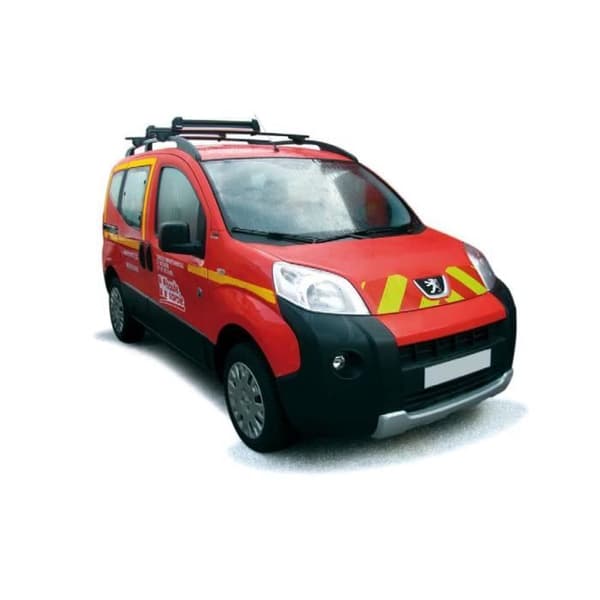 Monterade miniatyrer - Norev - Peugeot Pompier 2009 - 1/43 - Röd - Utility vehicles