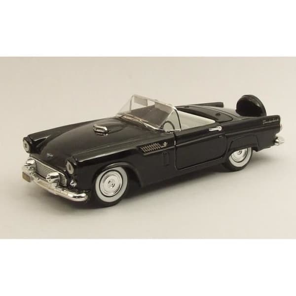 Miniatyrer monterade - Rio - Ford Thunderbird Spyder Marilyn 1956 - 1/43 - Svart - Vuxen