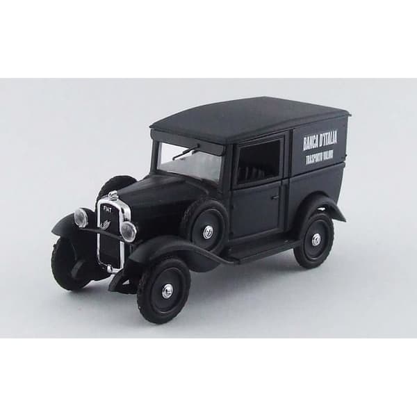 Monterade miniatyrer - Fiat Balilla Banca d'Italia - transporto Valori 1936 1/43 Rio