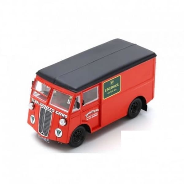 Miniatyrer monterade - Spark - ELVA Race Support Truck - 1/43 - Röd - Husbil