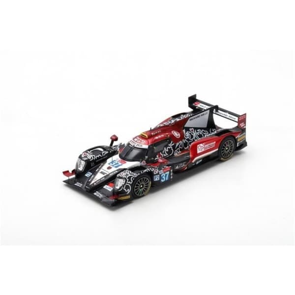 Miniatyrer monterade - Spark - Oreca 2018 1/43 - Röd - 24H du Mans - Jackie Chan DC Racing #37