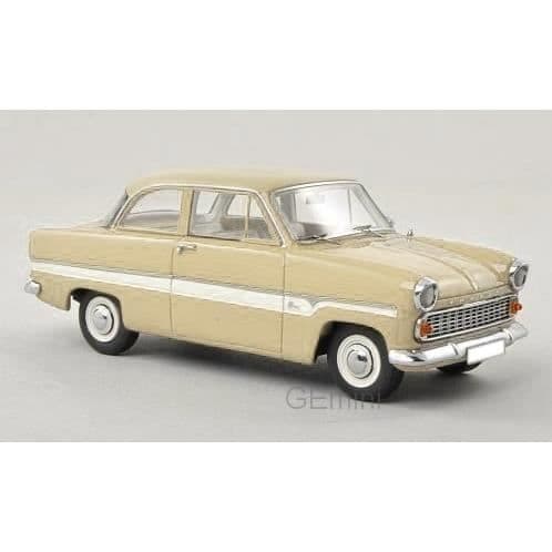 Miniatyrer monterade - NEO - Ford Taunus 12M Limousine - Beige - 1/43 - 1959