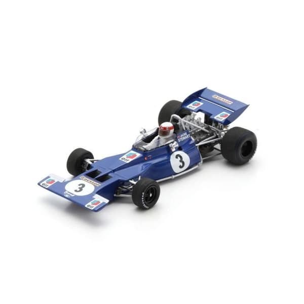 Monterade miniatyrer - Tyrrell 1970 Stewart 1/43 Spark