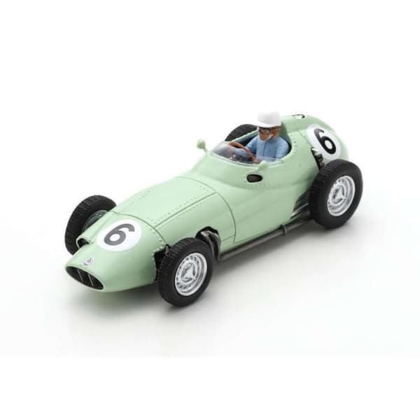 Miniatyrer monterade - Spark - BRM 1959 Moss - 1/43 - Grön - Formel 1