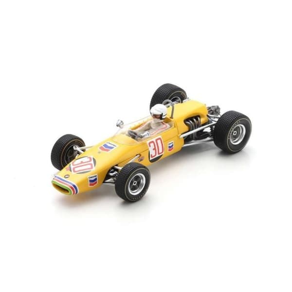Miniatyrer monterade - Spark - BT23C #30 F2 GP Tyskland - 1/43 - Vit - Blandad