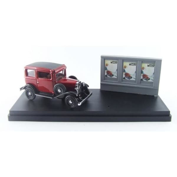 Monterade miniatyrer - Fiat 508 Balilla Stradale röd 1932 1/43 Rio