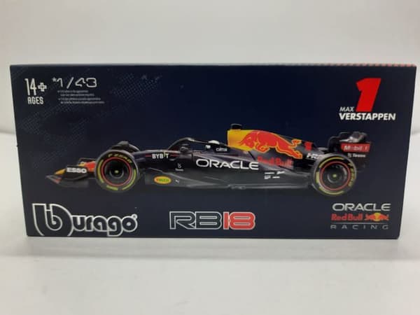 FORMULA 1 BIL RED BULL RB18 #1 M. VERSTAPPEN SKALA 1/43 SAMLARBAR