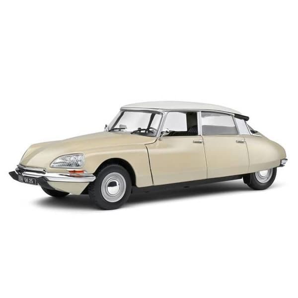 Samlarbil i miniatyr - SOLIDO 1/18 - CITROEN D Special - Beige