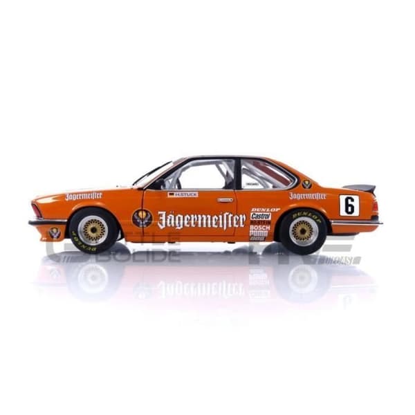 Samlarbil i miniatyr - SOLIDO 1/18 - BMW 635 CSI - European Touring Car Championship - 1984 - Orange
