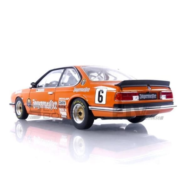 Samlarbil i miniatyr - SOLIDO 1/18 - BMW 635 CSI - European Touring Car Championship - 1984 - Orange