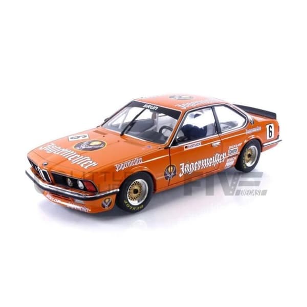 Samlarbil i miniatyr - SOLIDO 1/18 - BMW 635 CSI - European Touring Car Championship - 1984 - Orange