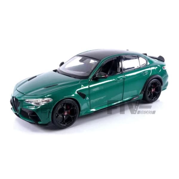Samlarbil i miniatyr - BBURAGO - ALFA-ROMEO Giulia GTA - 1/18 - Verde Montreal - 2020
