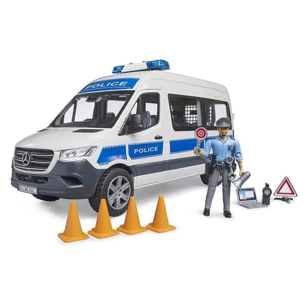 Interventionsfordon - Bruder - 02683 - Polis - Skala 1:16 - Från 4 år