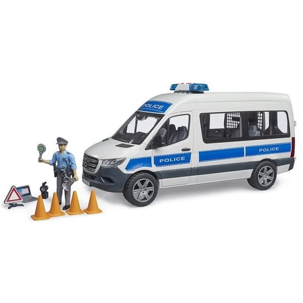 Interventionsfordon - Bruder - 02683 - Polis - Skala 1:16 - Från 4 år