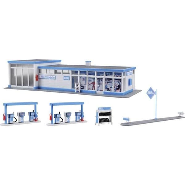 ARAL bensinstation - Kibri 38541 - H0