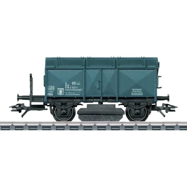 DB H0 spårunderhållsvagn - MÄRKLIN - 46049 - Ocean blue - Bromsmansplattform - K 15