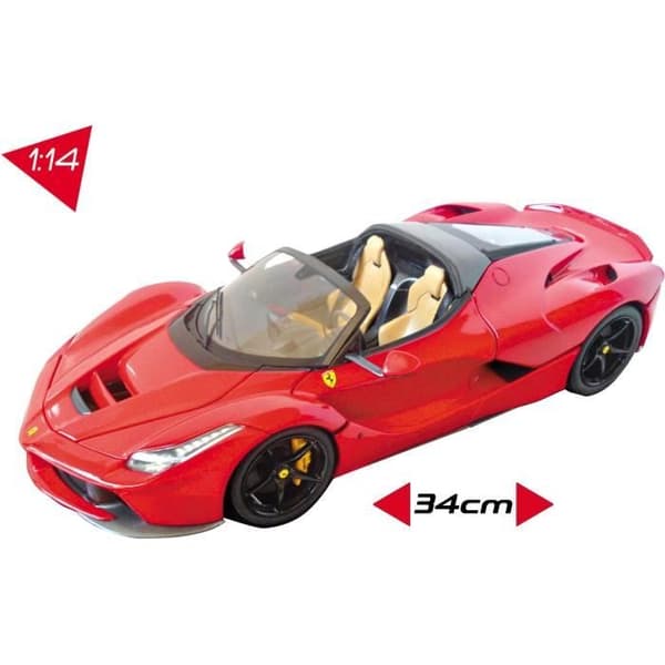 Ferrari LaFerrari Aperta radiostyrt fordon - Ljuseffekter - MONDO MOTORS - 1:14:e skala