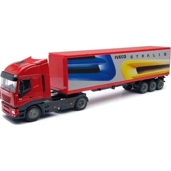 NY RAY IVECO Containertruck - Miniatyr - 1/43° - 36 cm