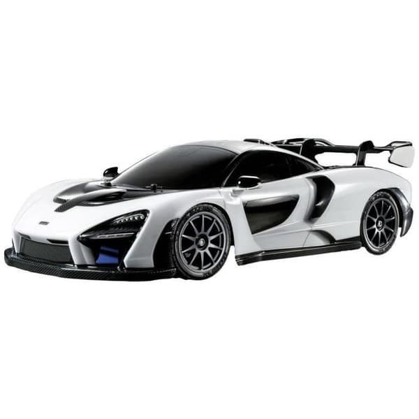RC Car McLaren Senna TT-02 1:10 TAMIYA - 4WD Vit - För vuxna - Exteriör