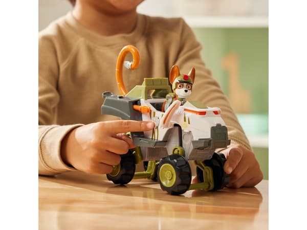 PAW Patrol PAW VHC Themed Vehicle TrackerJungle GML, Truck, PAW Patrol, 3 år, Plast, Grønn, Grå, Hvit