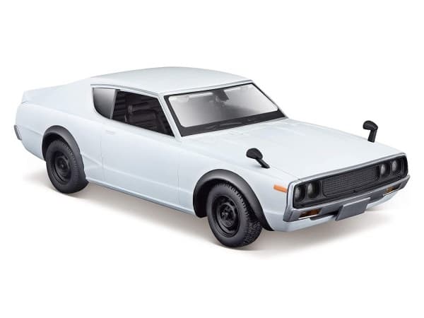 Maisto 31528, Klassisk bil, Montert på forhånd, 1:24, Nissan Skyline 2000GT-R 1973, Alle kjønn, Hvit