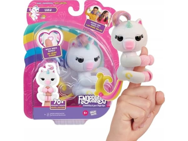 Figurka Cobi Figurka interaktywna Fingerlings Jednorożec Lulu