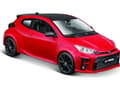 Miniatyrbild 2 av 2: Maisto Modell metall Toyota Yaris 2021 röd 1/24