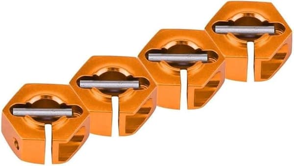 Yunique hjulnavadapter 12mm universal til HSP Sakura 1/10 skala RC biler (4-pak)