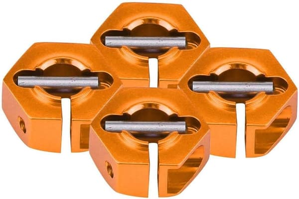 Yunique hjulnavadapter 12mm universal til HSP Sakura 1/10 skala RC biler (4-pak)