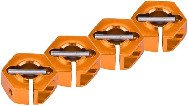 Yunique hjulnavadapter 12mm universal til HSP Sakura 1/10 skala RC biler (4-pak)