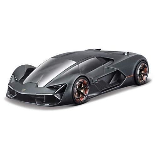 Miniatyrbil - MAISTO - Lamborghini Terzo Millenio - Grå - Arbetshjul och öppningsbara dörrar