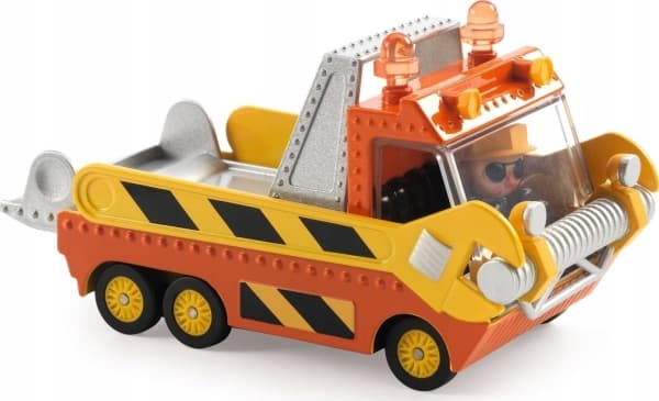 DJECO Crazy Motors, Lastbil, 3 År, Orange, Gul
