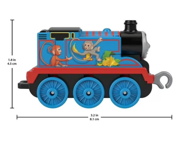 Fisher-Price Thomas & Friends Sodor Safari Monkey Thomas Push Along ...