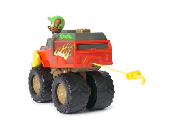 PAW Patrol : Rescue Wheels Boomer’s Monster Truck, Toy Truck with Vehicle Transformation and Collectible Action Figure, Kids Toys for Boys & Girls Ag